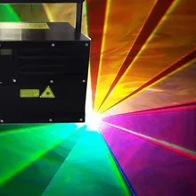 Flightcase+ 2000 МВт RGB 2 Вт лазерный сканер DT30K+ Laserwave G500mW, B1W, R 637nm/500 mW