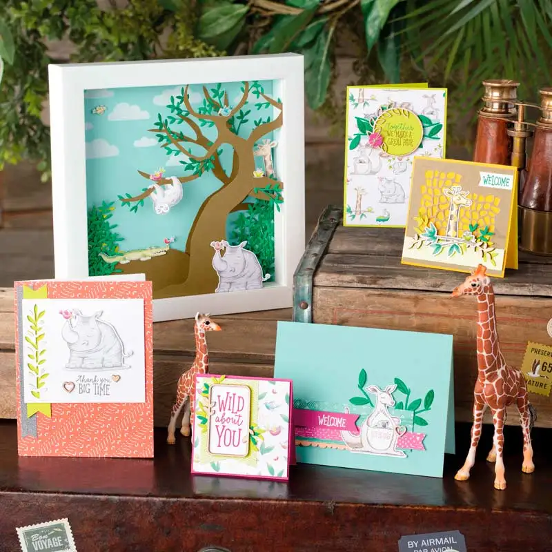 

7PCS giraffe animals metal cutting dies stamps new 2019 Craft dies Scrapbooking Die Cut easter stitch Frame Embossing paper Card