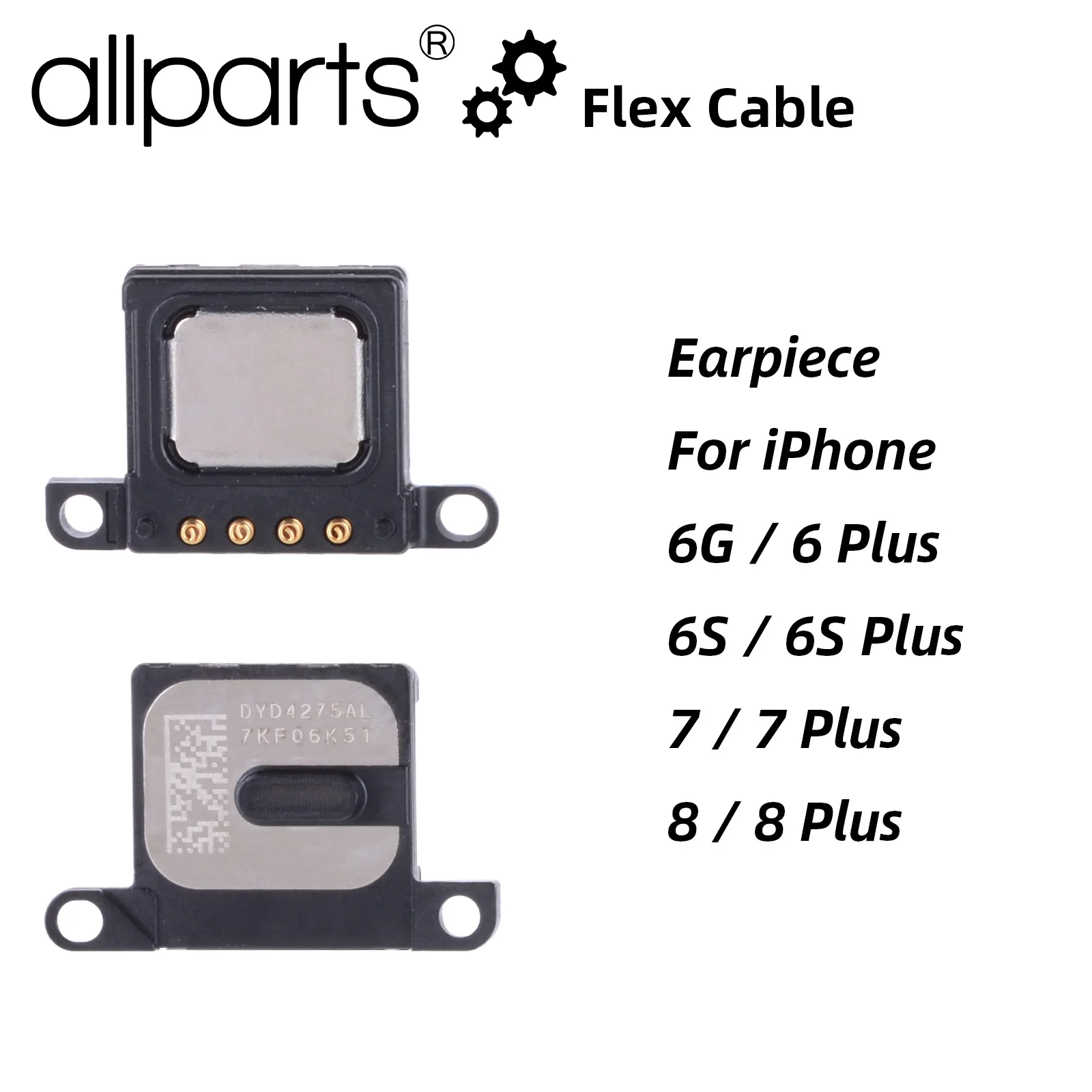 

100% New Earpiece Ear Speaker Sound For iPhone 6G Receiver Flex Cable For iPhone 6 6S 7 8 Plus 6P 7P Replacement Repair Parts