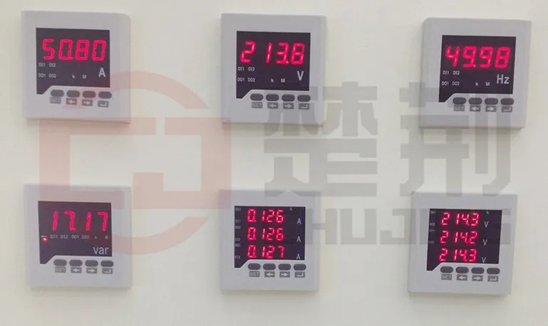 Однофазный цифровой частотомер с RS485 частотомер с RS485 функции связи MODBUS-RTU в качестве сырьевого материала