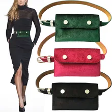 2019 High Quality Waist Bag Women Velour Waist Pack for Women Fashion Retro Velvet Hip Bum Belt Bag Mobile Phone Bag Fanny Pack mara s dream quality waist pack for men women casual functional fanny pack bum bag hip money belt traveling mobile phone bag