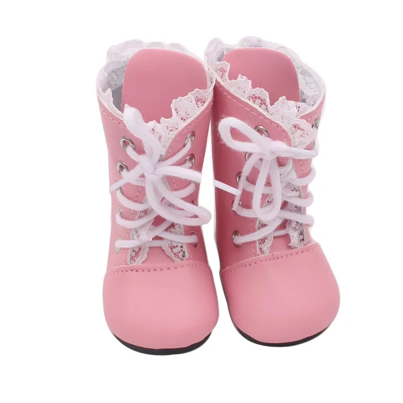 18 American girl dolls of the shoes Leather shoes sandals high heels children Christmas gift free