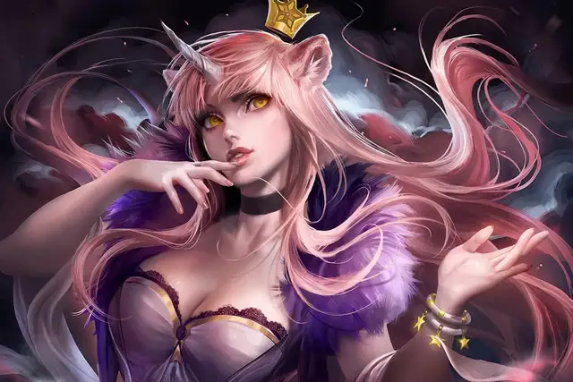 Fantasy Art Jeu Anime Licorne Fille Salon Accueil Art Décor