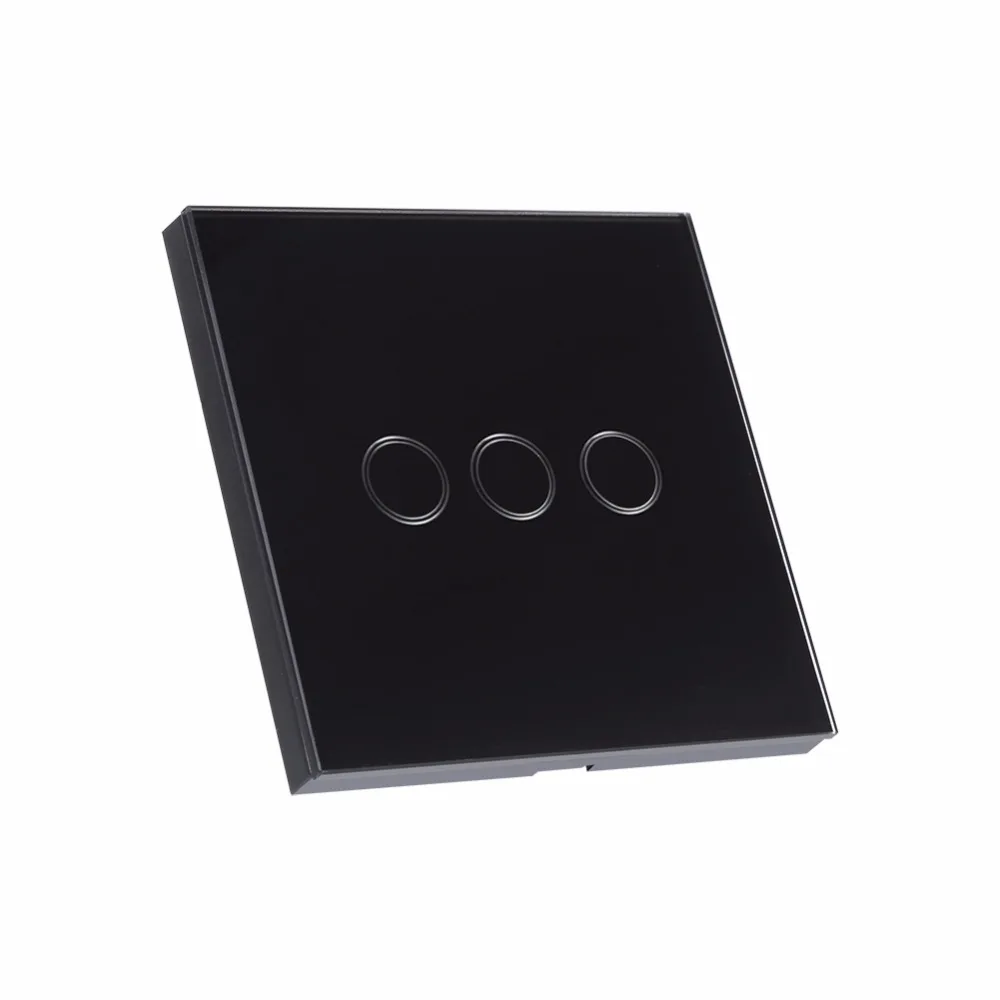 Buy Crystal Glass Wall Light Touch Screen Panel Switch