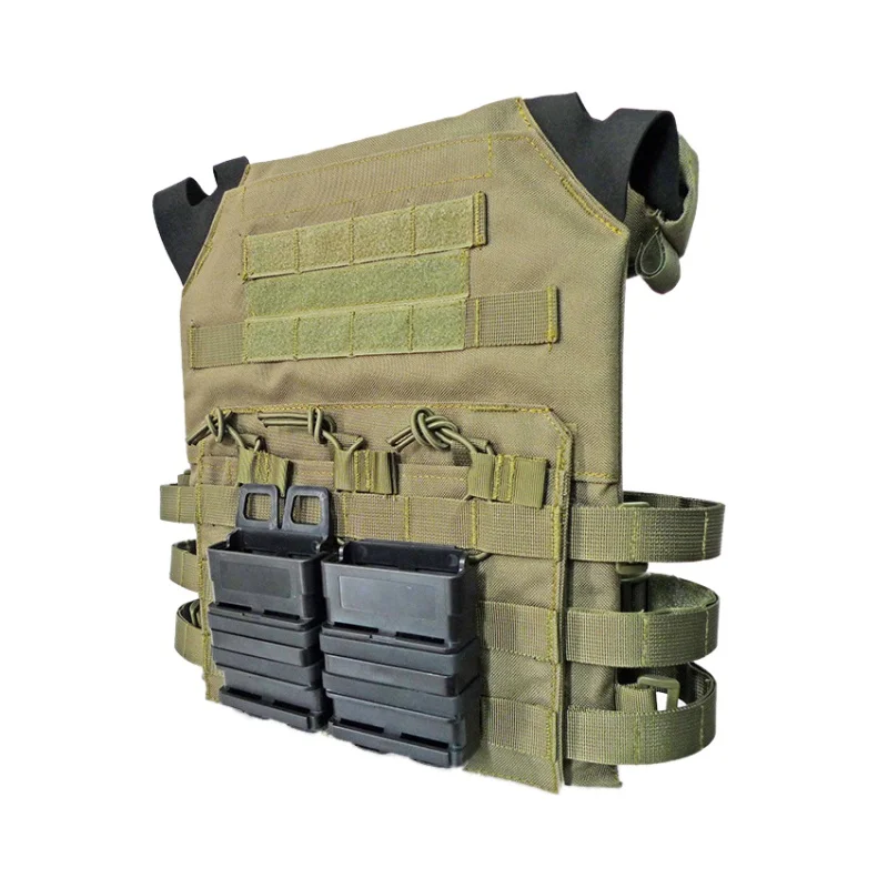 

Tactical 5.56 version of quick pull M4 Magazine Pouch Outdoor module combination two sets for hunting Airsoft waregame New