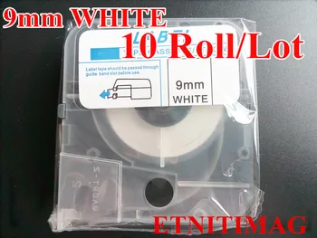 

MAX LETATWIN LABEL TAPE CASSETTE LM-TP309W WHITE For Cable ID Printer Electronic Lettering Machine LM-390A/PC,LM-380A,LM-400A