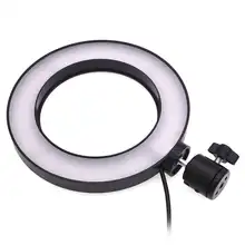 Диммируемая светодиодная студийная камера кольцо свет фото телефон видео свет круглая лампа селфи палка кольцо заполняющий свет для Canon