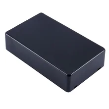 Waterproof Plastic Black DIY Housing Instrument Case Box Project Instrument Electronic Case Supplies 100x60x25mm
