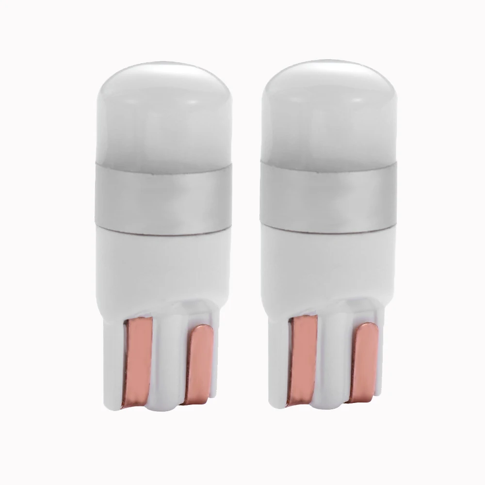 

Car Lights 2Pcs 3D Ceramic T10 LED W5W LED Bulbs 3030 SMD Canbus Error Free Auto Lamp Super Bright Bulb 12V 5500K Car styling