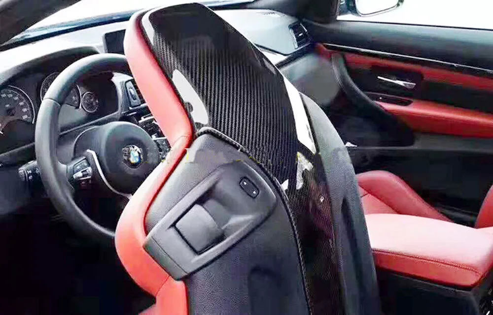 Для BMW M3 F80 M4 карбоновая задняя крышка сиденья M series F83 F82 углеродное волокно