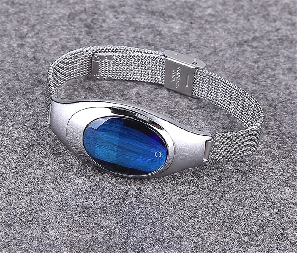 Женские умные часы Bluetooth браслет Смарт Браслет для измерения кровяного давления монитор сердечного ритма фитнес-трекер Шагомер женские часы