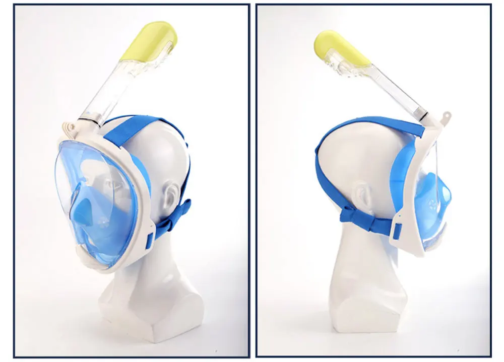 Набор масок для подводного плавания на все лицо, маска для подводного плавания, тренировочная маска Mergulho для подводного плавания для камеры Gopro