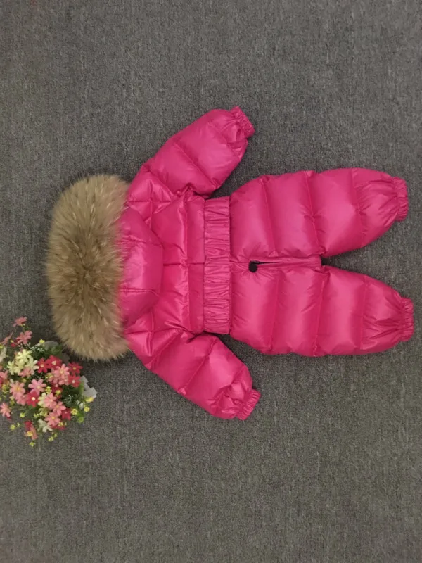 Зимняя верхняя одежда; Детский комбинезон; детский зимний комбинезон; пальто для младенцев; Детский комбинезон на утином пуху с хлопковой подкладкой; Детское пальто; зимняя одежда; костюм