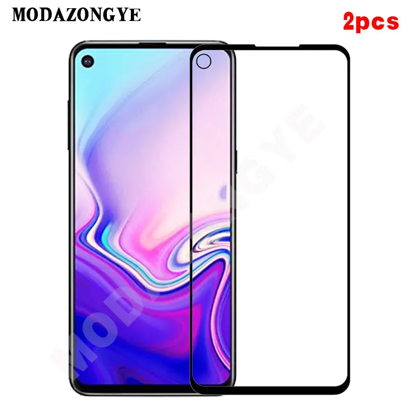

2pcs Tempered Glass For Samsung Galaxy A8s Screen Protector For Samsung Galaxy A8s G8870 SM-G8870 Full Cover Glass Film 6.4