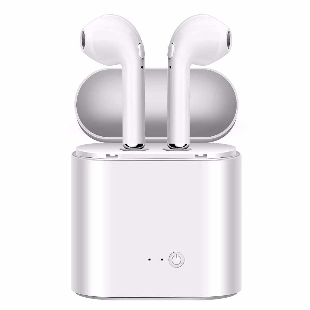 Беспроводная Спортивная гарнитура TWS i7s Bluetooth наушники вкладыши стерео
