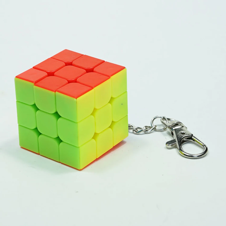 2x2 3x3 Triangl Ivy Колонка 3x3 волшебный куб брелки головоломка игрушка Головоломка с быстрым кубом куб брелок обучающая игрушка для детей подарок