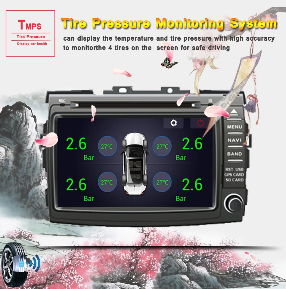 Top 8 inch Android 9.0 RAM 4GB Car Multimedia Player For TOYOTA PREVIA Estima Tarago Canarado HD 1024*600 Car DVD Player CD BT MAPS 13