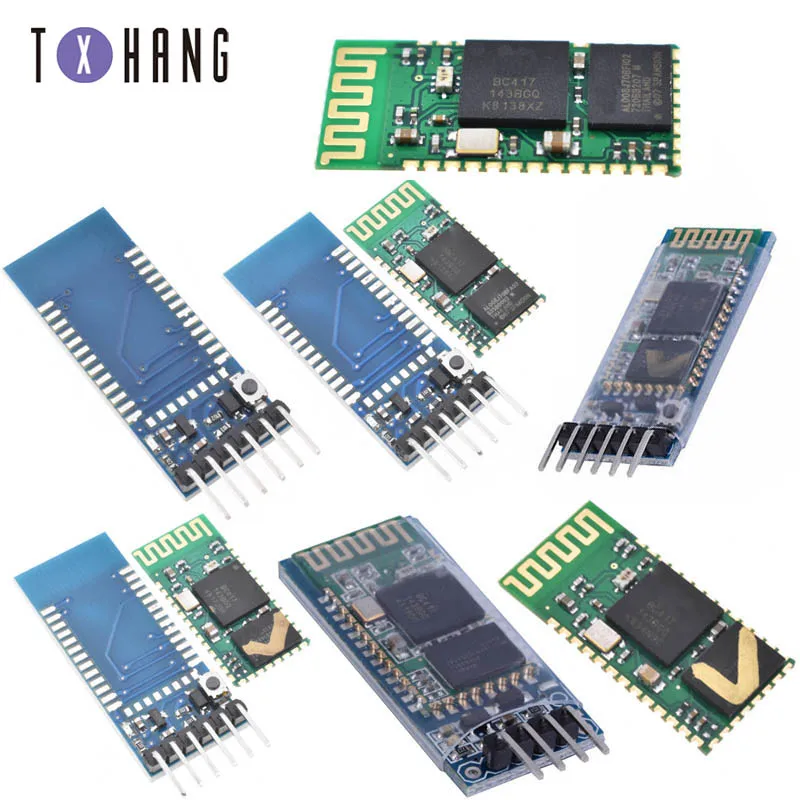 HC-05/HC-06 master-slave 4 Pin/6pin JY-MCU анти-обратный встроенный Bluetooth последовательный