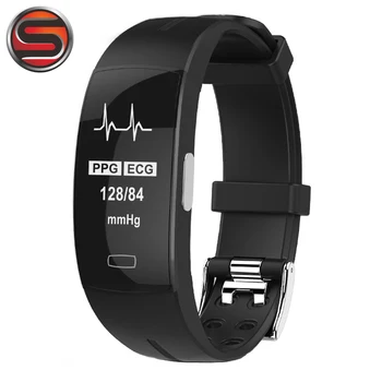 

ECG+PPG High blood pressure Smart band heart rate monitor smart bracelet fitness tracker Intelligent GPS Smart Wristband B37