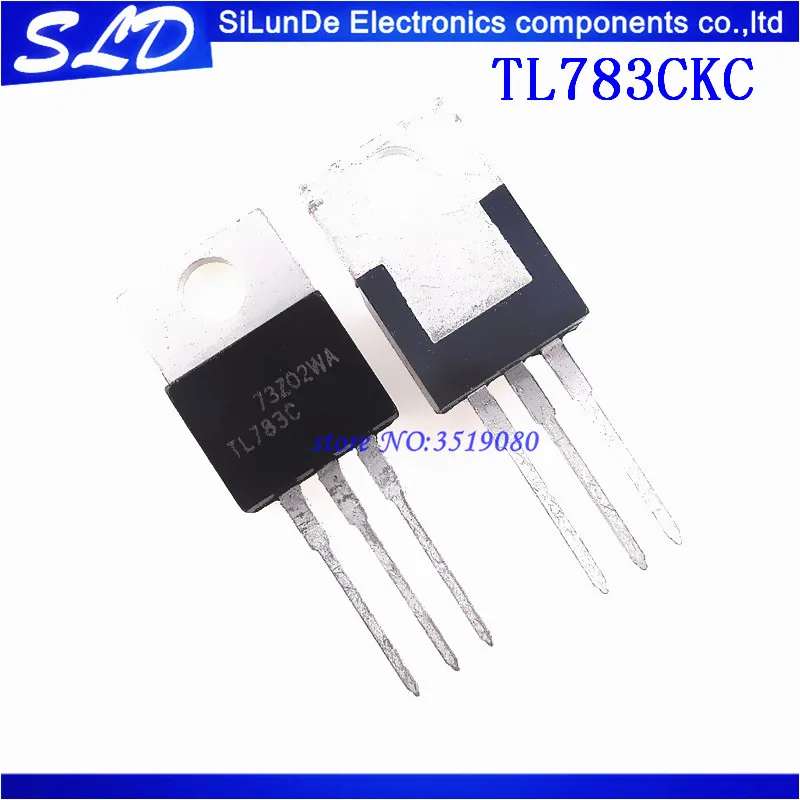 Бесплатная доставка 20 шт./лот TL783CKCE3 TL783CKC TL783 IC REG LDO ADJ. 7A TO220-3 783 TL783C в наличии |