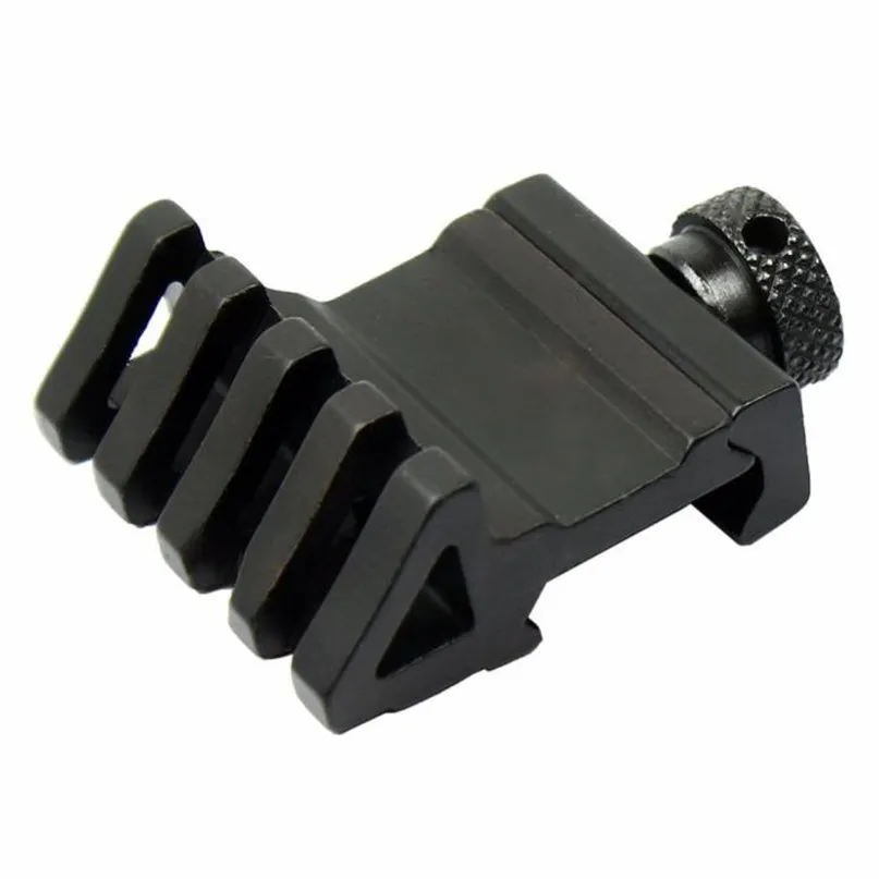 

45 Degree Offset Rail Mount Quick Release Picatinny Weaver Style Universal Rail Gas block guide #2n01