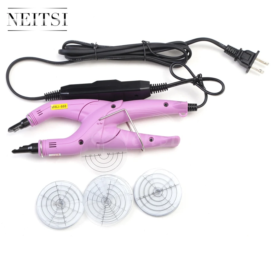 50 шт. коннекторы для наращивания волос с кератином|heat protector|hair extensions connectorbonding tool |