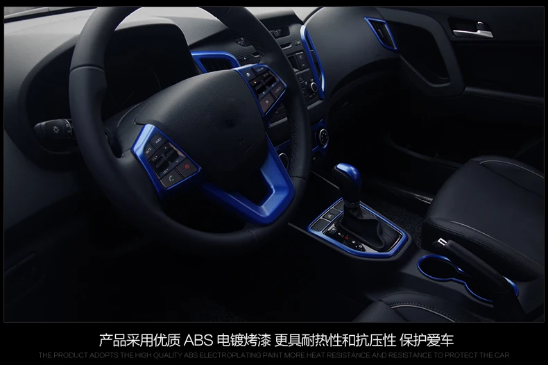 Синий блок управления дверной ручкой для Hyundai iX25 Creta Блок передач центральный