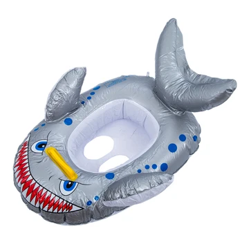 

LGFM-New Kids Inflatable Baby Toddler Swimming Swim Seat Float Pool Fish Ring