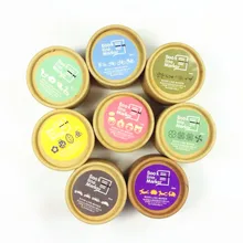 1 кор./лот Винтаж Kawaii Крафт бумажная коробка мини металлическая книжная Закладка из нержавеющей стали набор 20 шт внутри книжная Закладка канцелярские прищепки papel