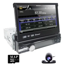 1din stereo audio DVD automotivo 1 Din car radio audio stereo Universal 7 “Touch Screen HD dvd-player car audio GPS navigator