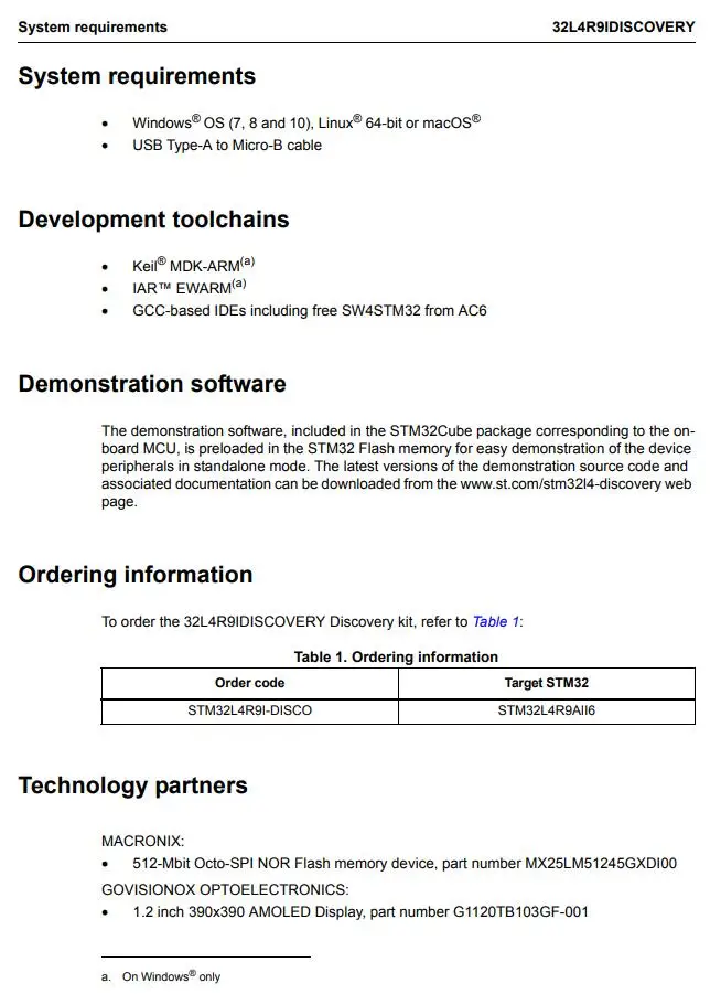 STM32L4R9I-DISCO INFO 3