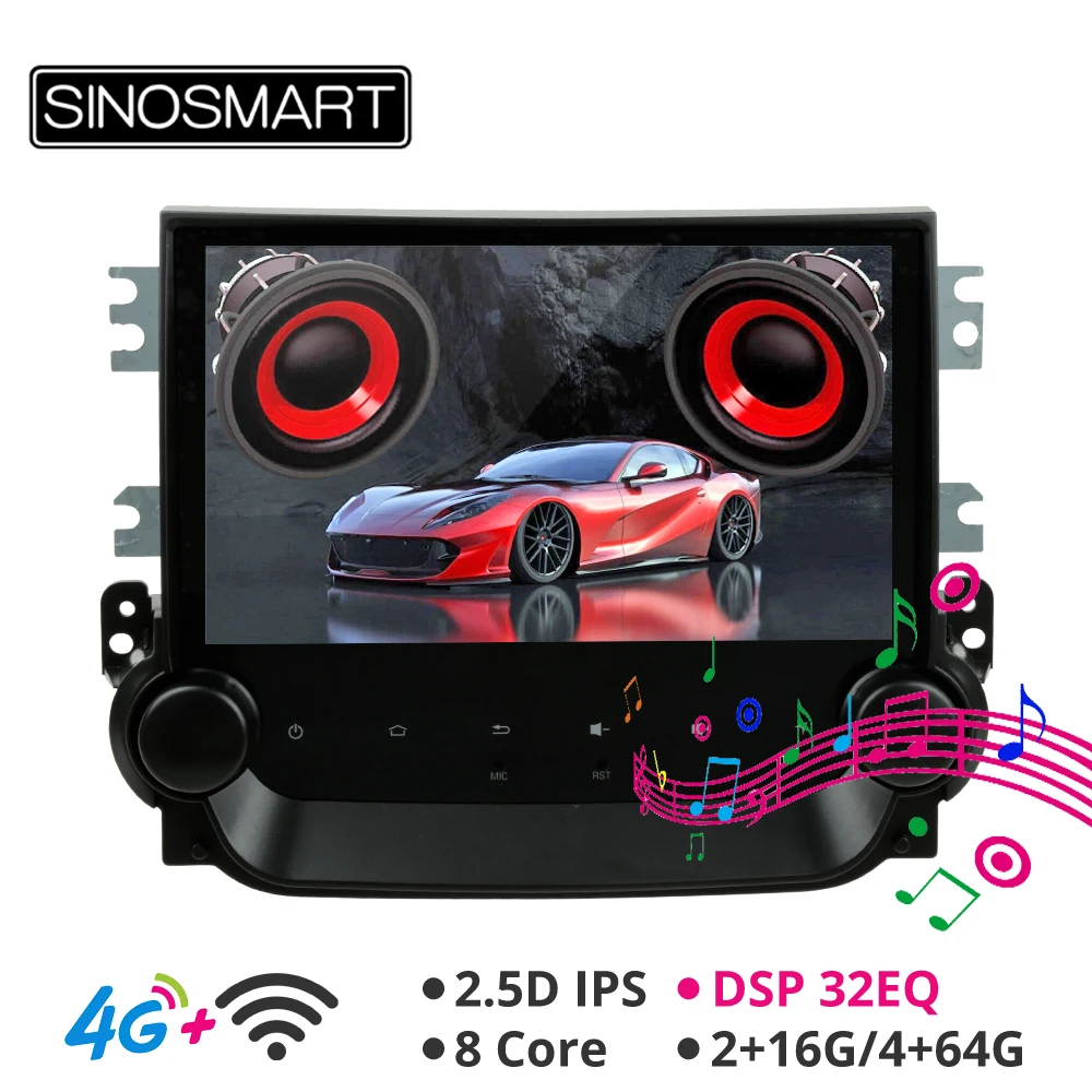 

Sinosmart Android 8.1 Car GPS Navigation Radio for Chevrolet Malibu 2012-2014 2din 2.5D IPS/QLED Screen