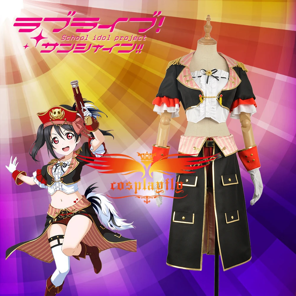Аниме Love Live! Костюм пиратского пробуждения Yazawa Nico для косплея женская одежда
