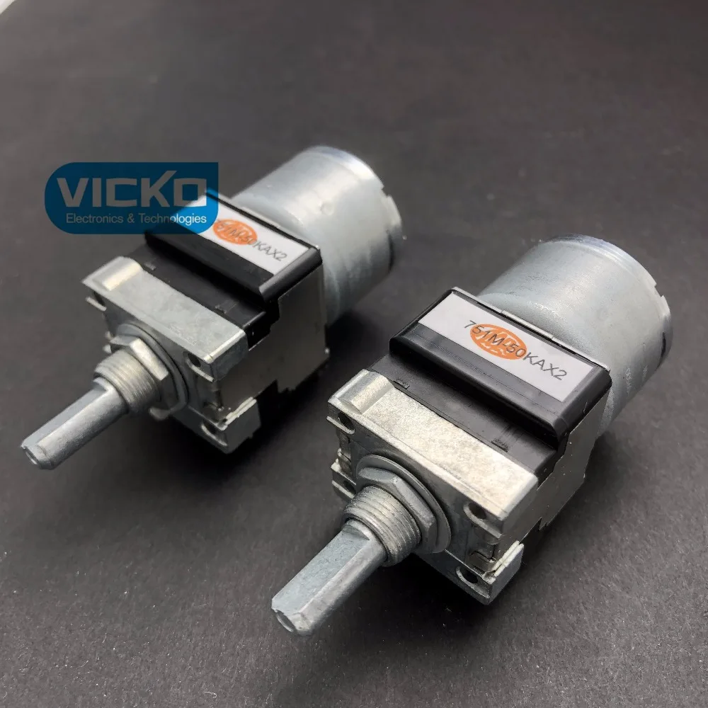 [VK] Japan ALPS RK16812MG04YA double motor potentiometer A50K handle length 20MMF A50KX2 switch | Обустройство дома