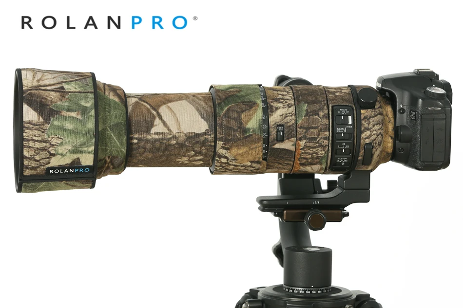 ROLANPRO Waterproof Lens Camouflage Coat Rain