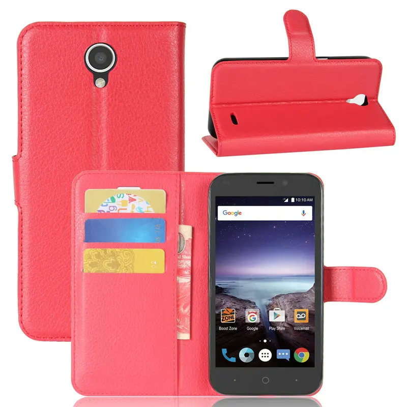 Роскошный кожаный флип чехол для ZTE Prestige 2 Prestige2 N9136 5 &quot задняя крышка корпус