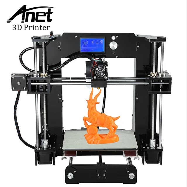Best Price Anet A8/A6 3D Printer Prusa i3 Reprap High Precision 3D Printer Easy Assembly Filament Kit Hot Bed Very Cheap Moscow Warehouse