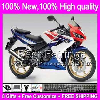 

FairingBlue red For HONDA CBR125R 02-06 CBR 125R 10B3 CBR125 R Blue white red 02 03 04 05 06 2002 2003 2004 2005 2006 +decal