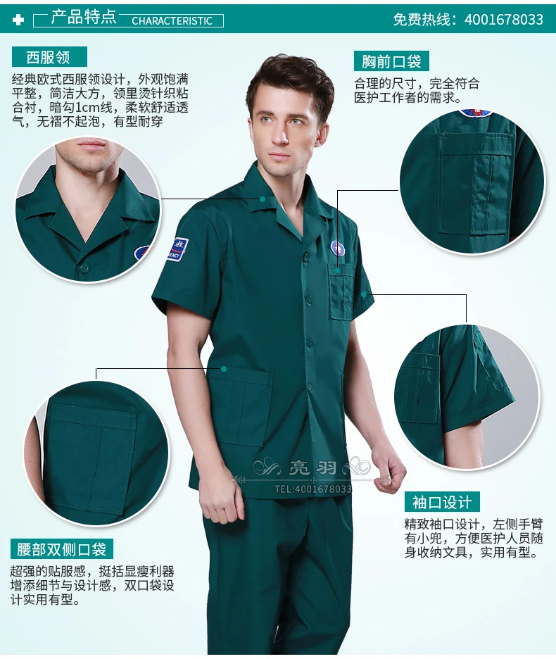 120 аварийные работы комплект одежды костюмы Зеленый врачи Сплит аварийного одежда костюм аварийного одежда tb062