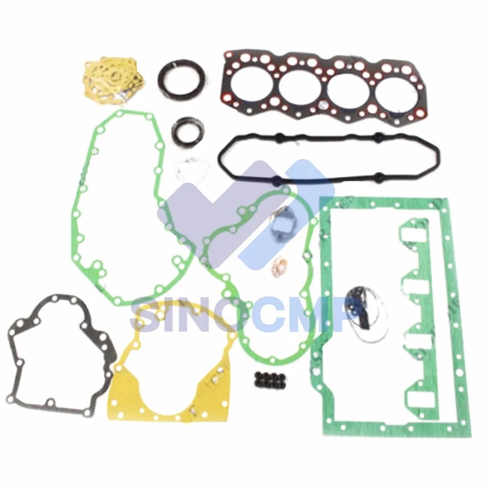 Mitsubishi S4E2 Full Gasket Set For Forklift Digger and Wheel Loader 34494-10090_