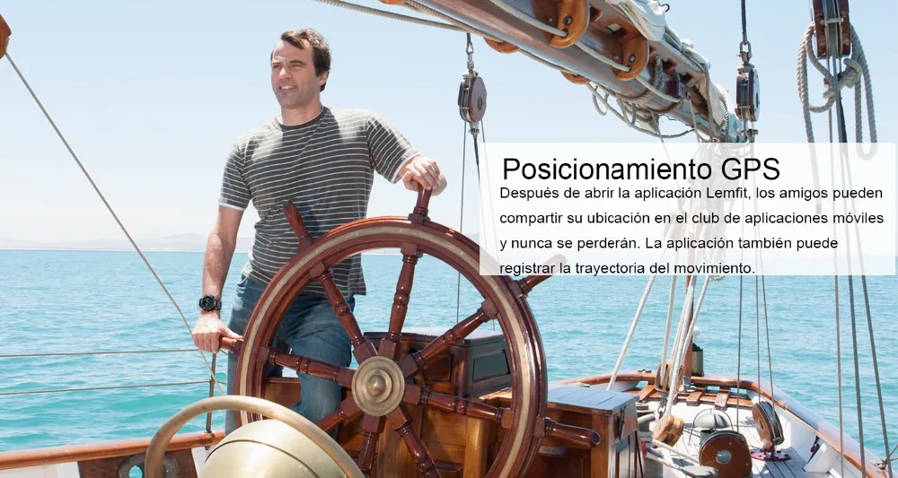 11 LEMFO LEM6 RELOJ INTELIGENTE GPS