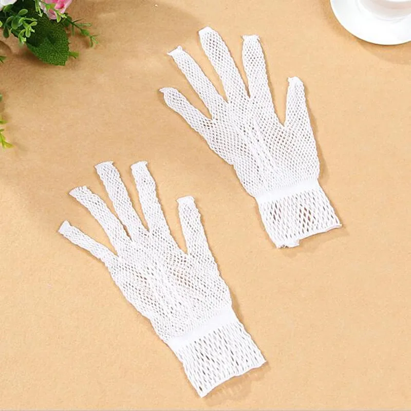 gloves white