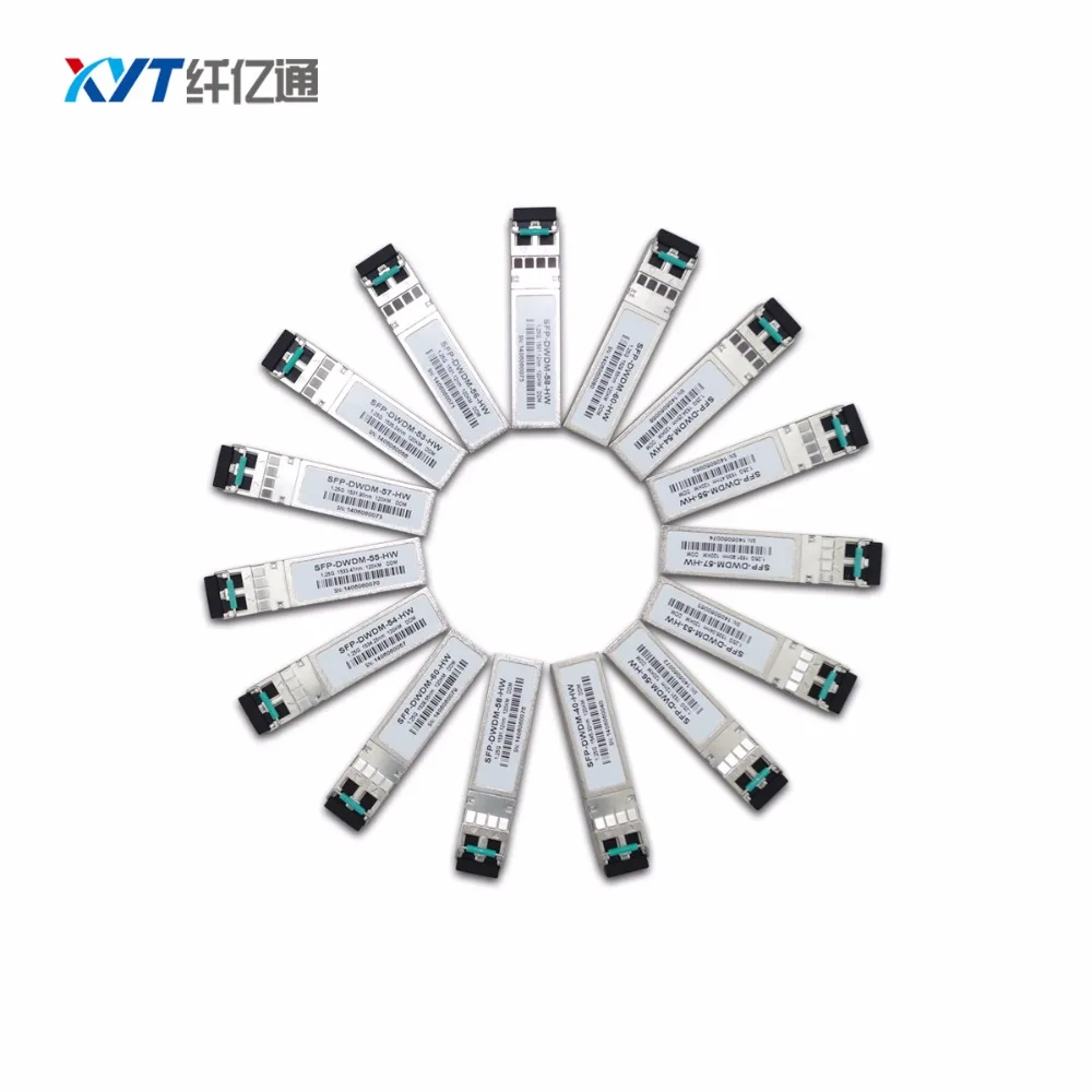 

C51 C52 C53 C54 C55 C56 C57 C58 C59 C60 1000M Fiber Optic DWDM SFP Transceiver Module 40km