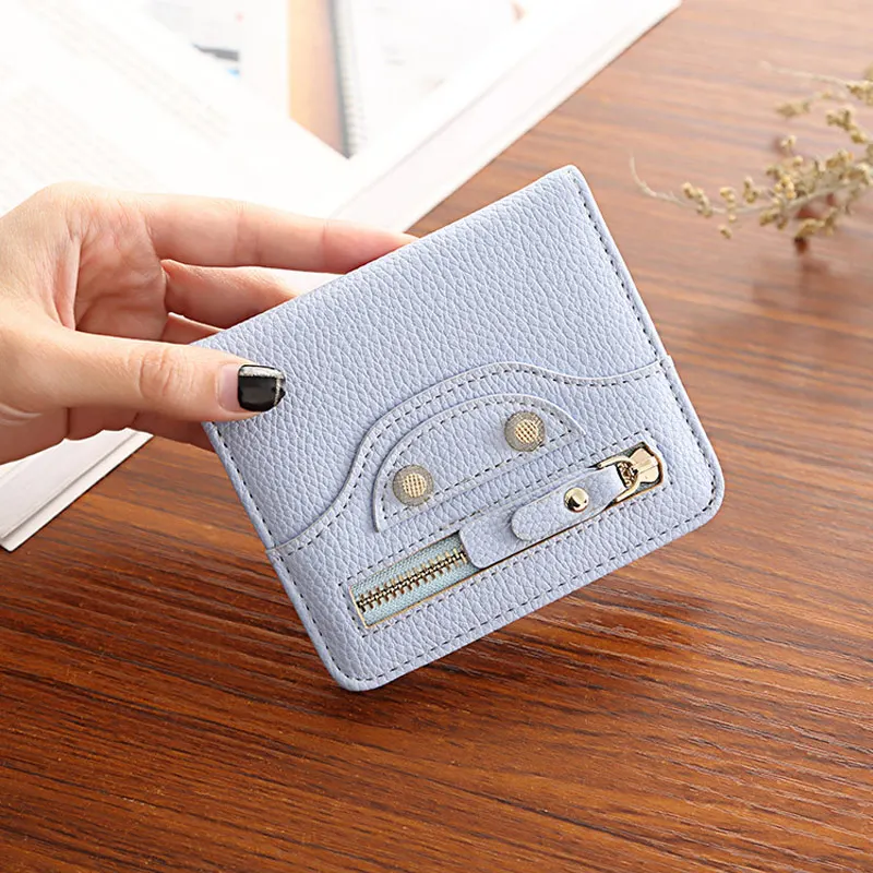 

1 Pcs Women Lady Wallet Purse Short Design Zipper Small Fashion For Money Coin Cards KA-BEST