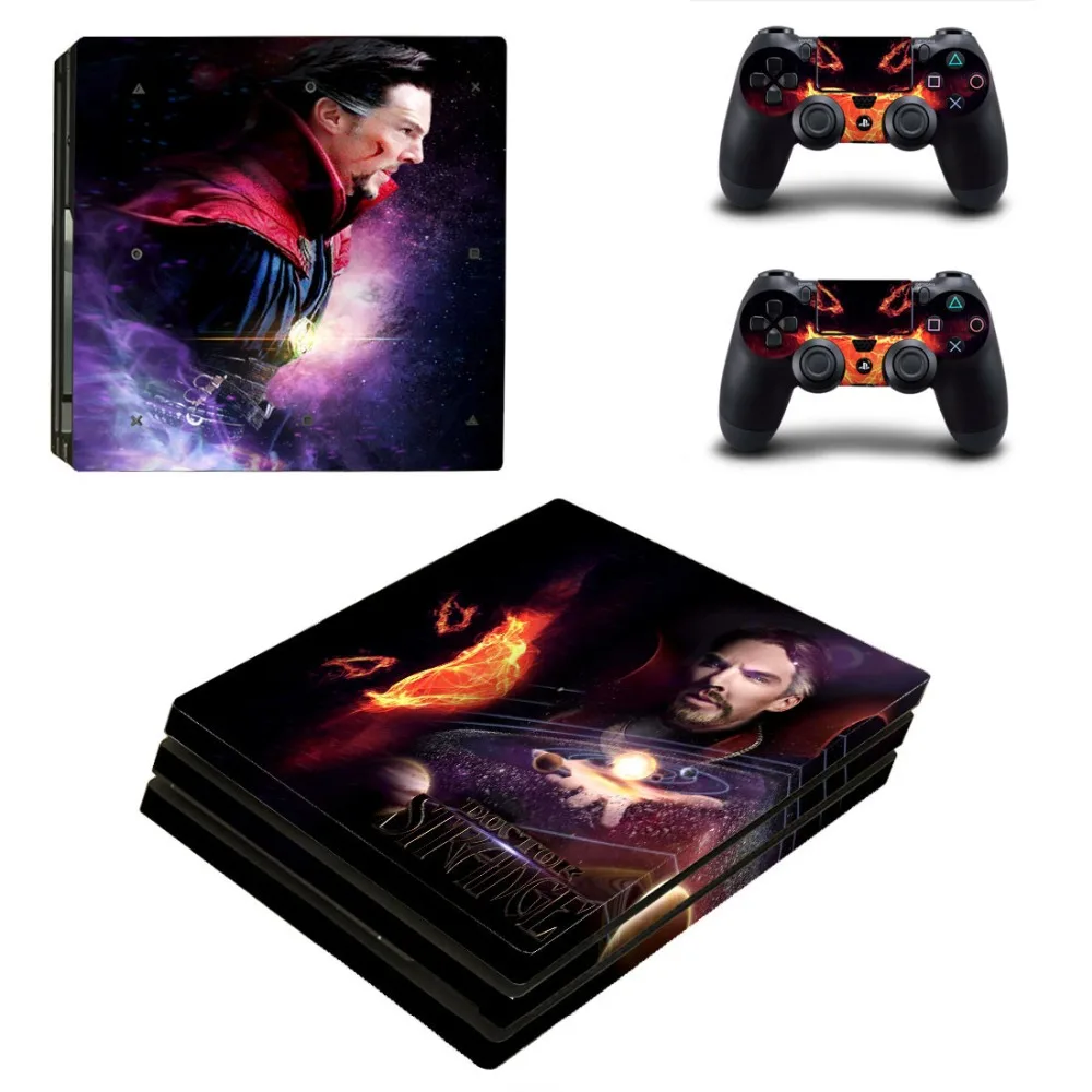 Наклейка Doctor Strange PS4 Pro Play station 4 Pro виниловая наклейка кожа s для sony Playstation 4 Pro консоль и контроллеры