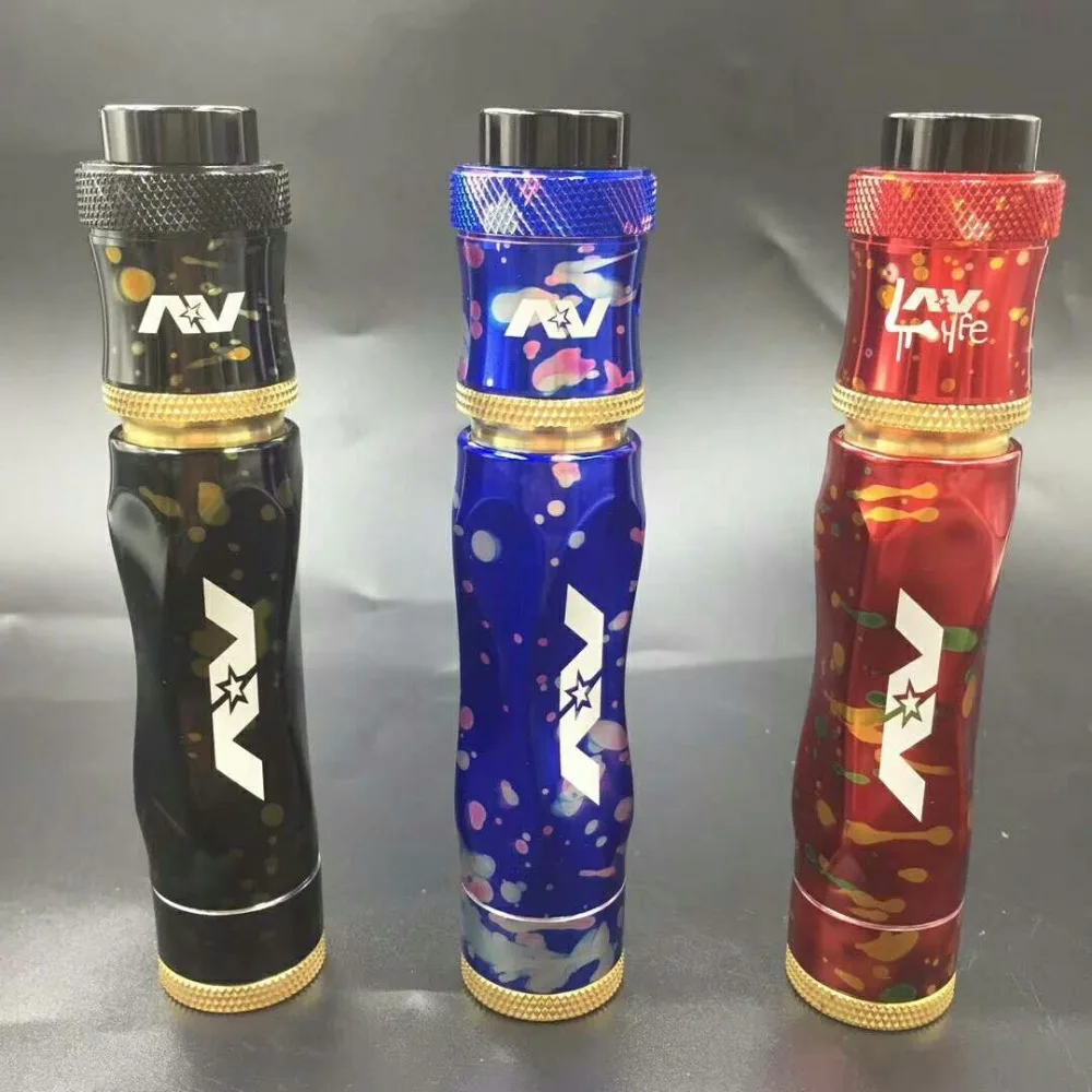 Электронная сигарета Avid Lyfe вата конфеты медленно твист Gyre Mod + Кепка Капитана II RDA