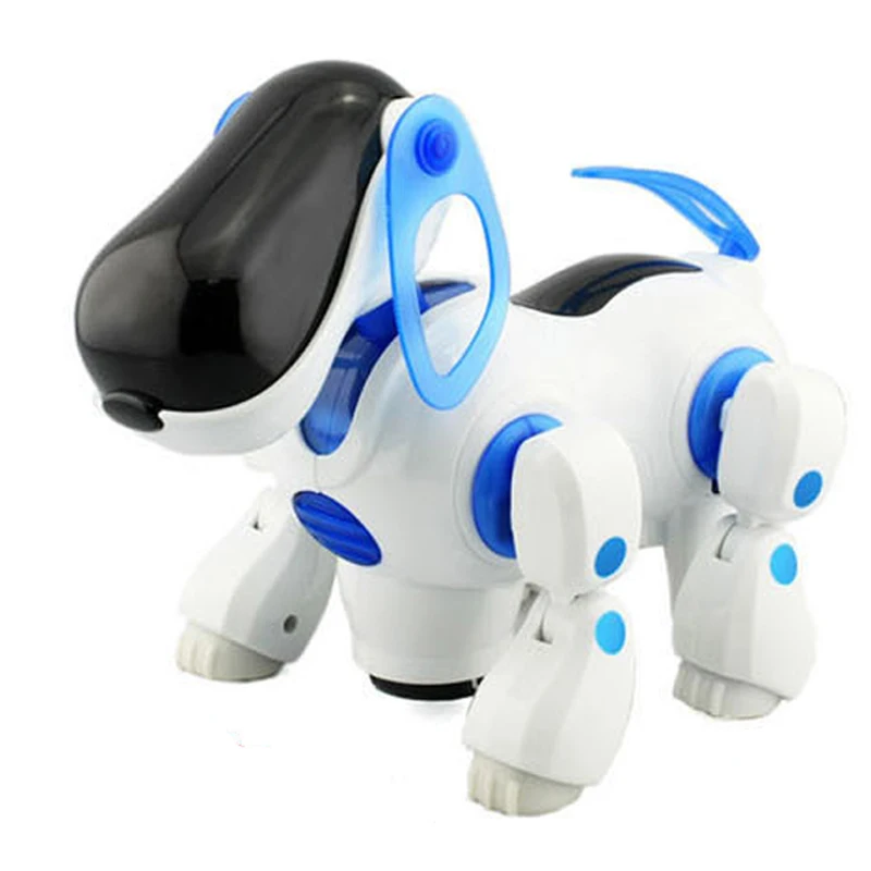 FlyBird Electronic Pets Robot Dog Puppy Toy with Music Light