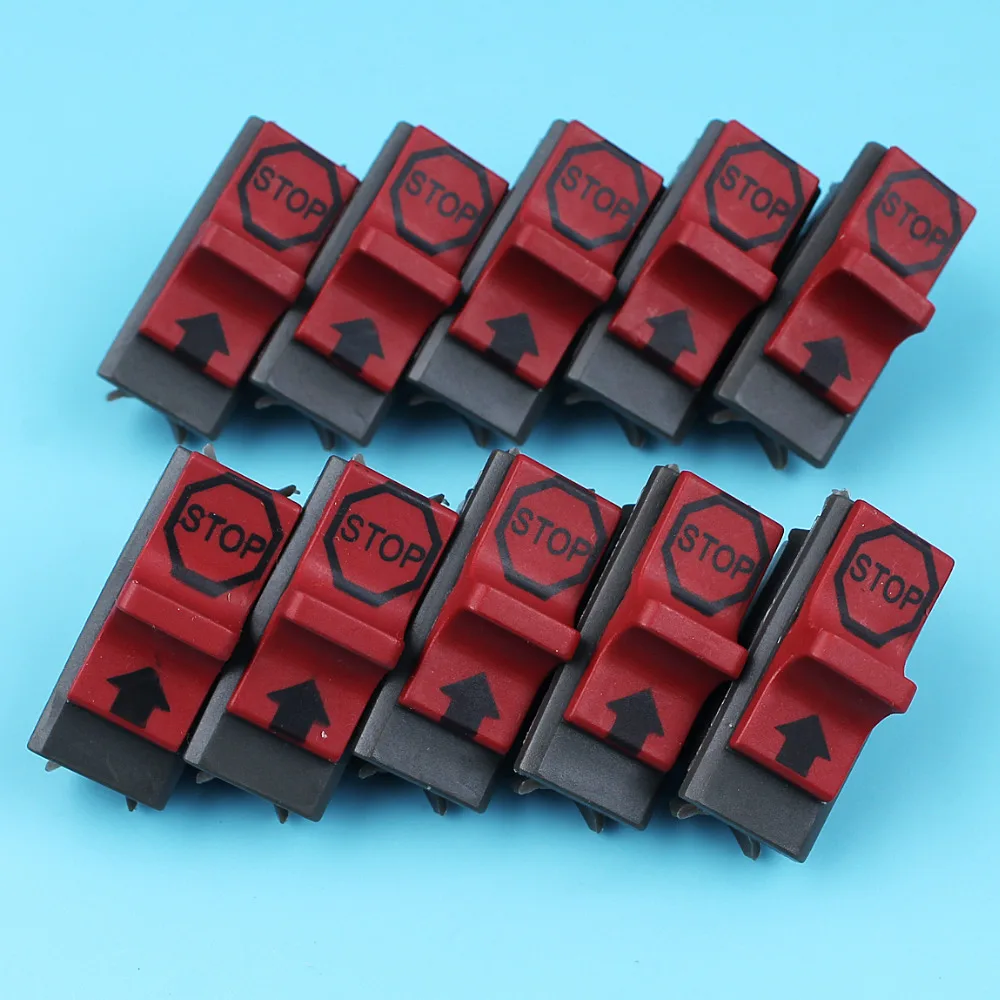 10 x Kill Stop Switch Kit For HUSQVARNA 136 137 142 50 51 55 61 36 41 Chainsaw OEM# 503717901 Replacement NEW Parts | Инструменты