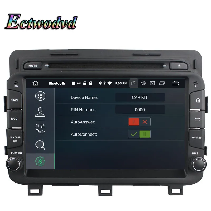 Best Ectwodvd Octa Core 4G RAM 64G ROM Android 9.0 Car Multimedia DVD Player GPS HeadUnit For Kia K5/Optima 2014 11
