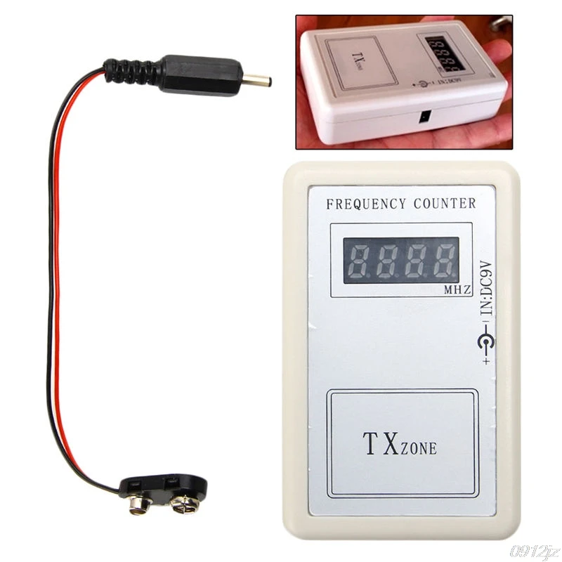 

Handheld Wireless Remote Control Counter Frequency Tester 250-450 MHZ LS'D Tool qiang